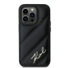 Karl Lagerfeld KLHCP13XPQDSMGK iPhone13 Pro Max 6.7 czarny/black hardcase Diagonal Quilted Script
